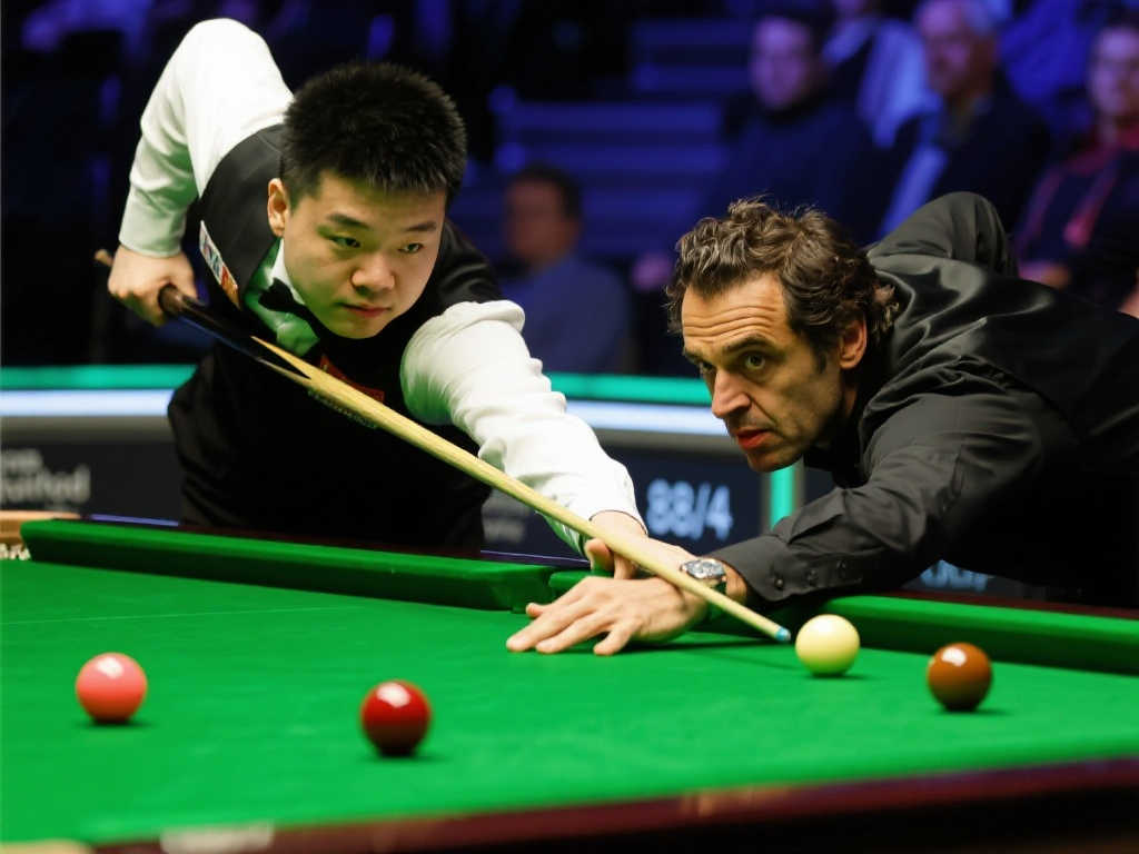 赵心童连胜四局！斯诺克世锦赛半决赛第二阶段半场领先奥沙利文8-4